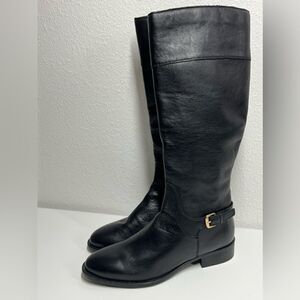 Varese Tall Leather Boots size 39 NWOT